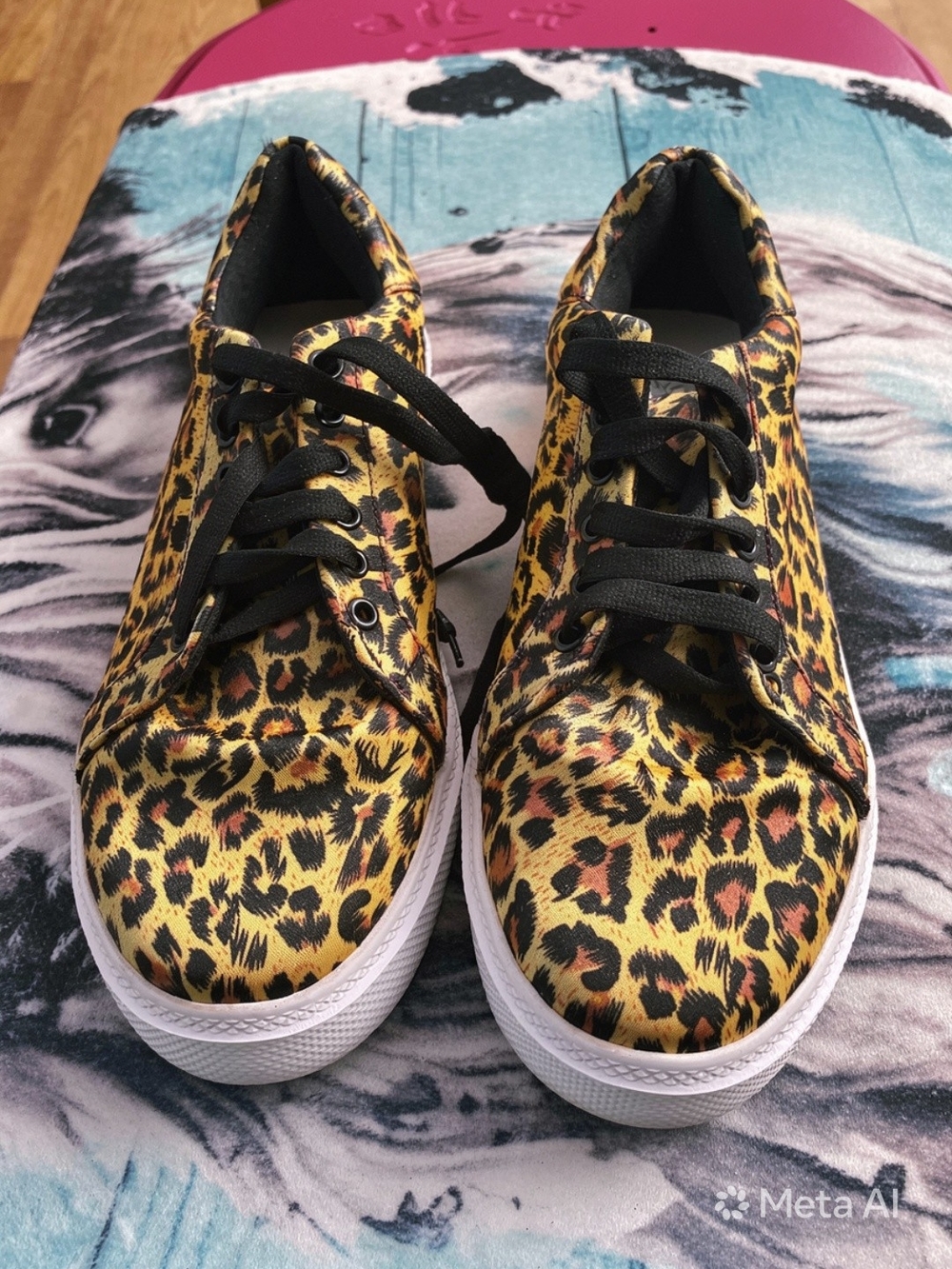 Brand New Women's Boutique Leppard Print Stylish Tennis Shoes